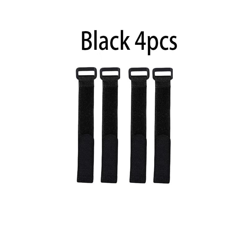 Fishing Rod Tie Holder Strap Suspender Fastener Hook Loop Ties Belt Fishing Rod Strapping Wrap Band Outdoor Fish Tool